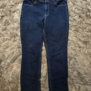 Old Navy Dark Blue Women's Skinny Jeans SIZE 14 short Like brand NEW